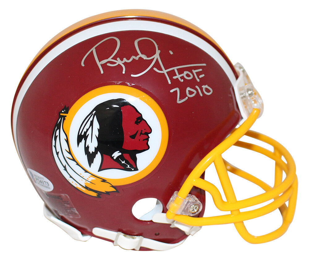 Russ Grimm Washington Redskins Throwback Mini Helmet (HOF Inscription)