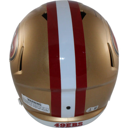 Frank Gore Autographed San Francisco 49ers Full Size Replica Helmet (BAS)