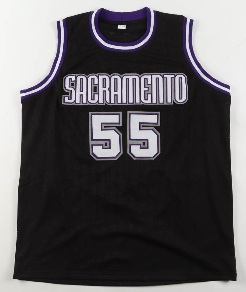 Jason Williams Signed Sacramento Kings Black Custom Jersey