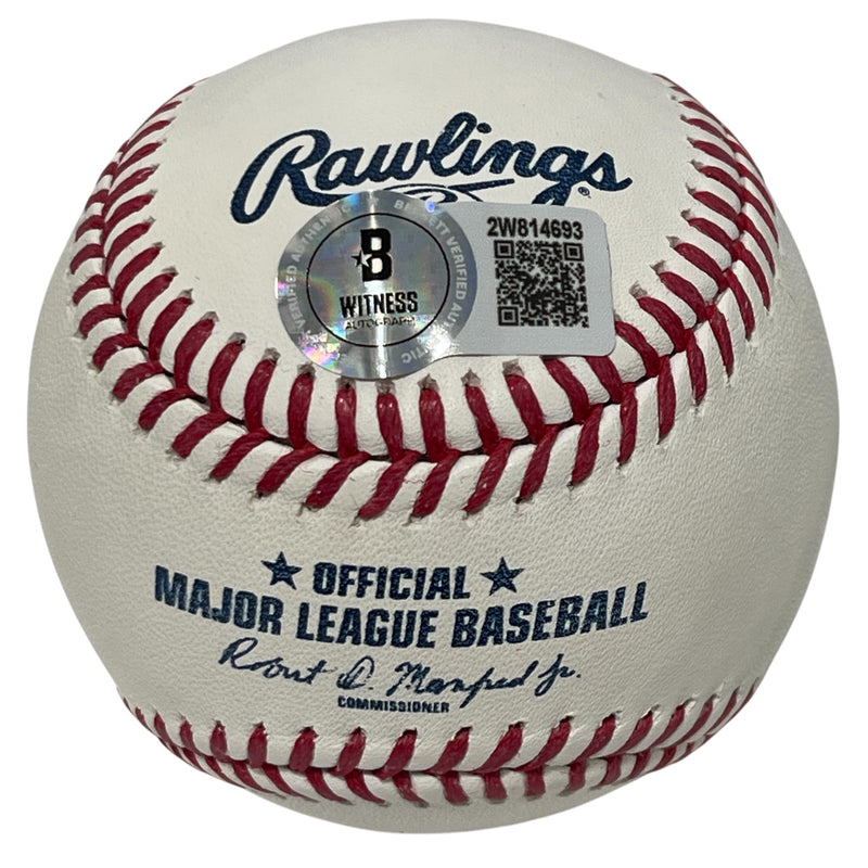Jonathan Papelbon Signed Rawlings Official Major League Baseball w/ 07 WSC Insc