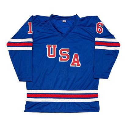 Vincent Trocheck Signed USA Hockey Custom Jersey