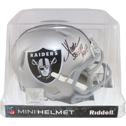 Marcus Allen Signed Las Vegas Raiders Mini Helmet (SB MVP Inscription)