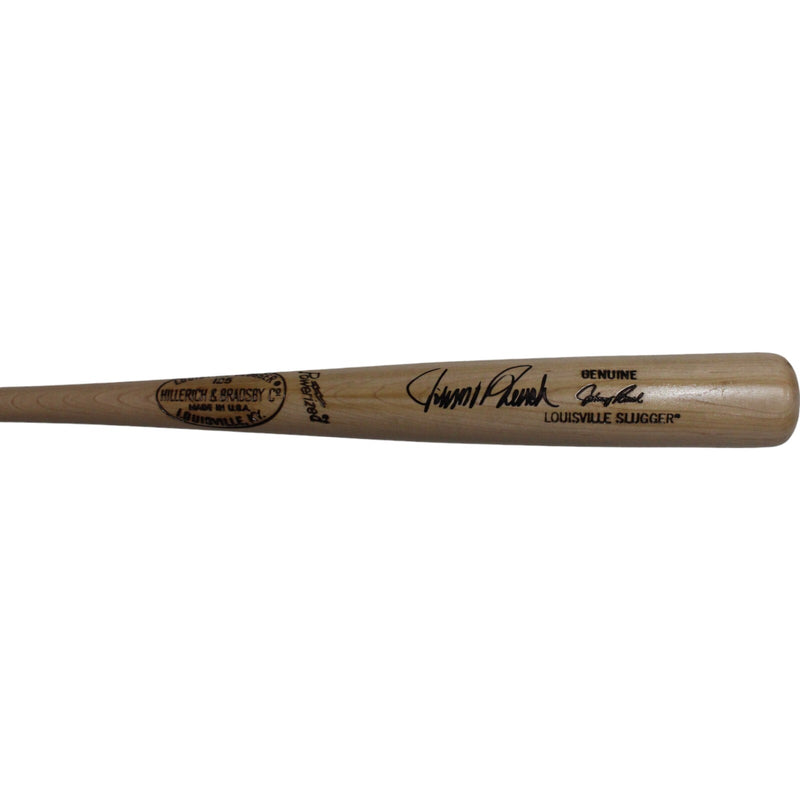 Johnny Bench Autographed Cincinnati Reds Blonde Game Model Baseball Bat