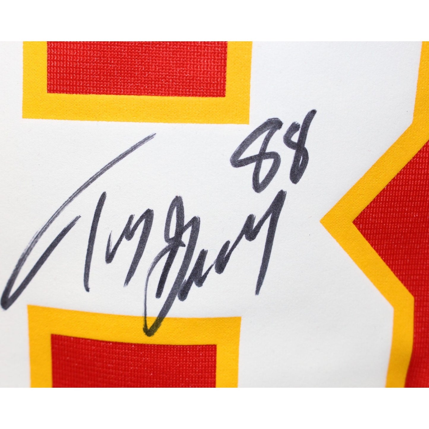 Tony Gonzalez Autographed Kansas City Chiefs Nike Red Jersey