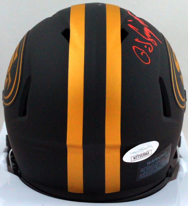 OJ Simpson Signed San Francisco 49ers Eclipse Mini Helmet