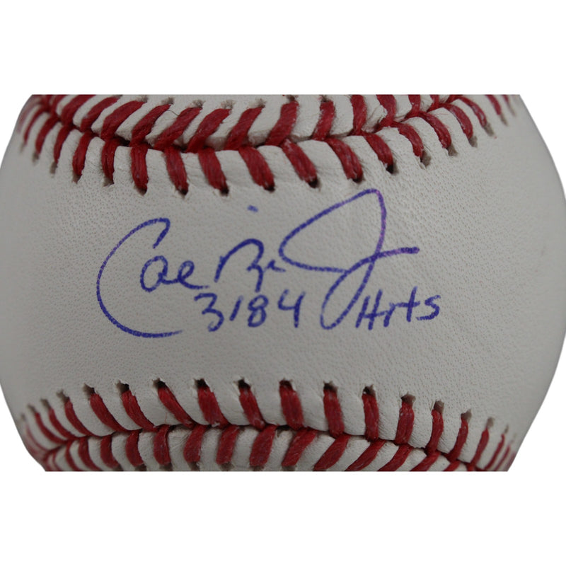 Cal Ripken Jr. Baltimore Orioles Autographed OML Baseball (3184 Hits)
