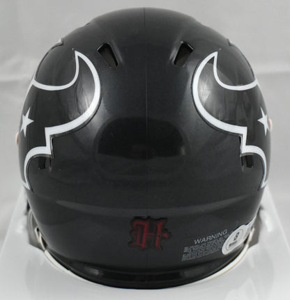 David Montgomery Signed Houston Texans Speed Mini Helmet