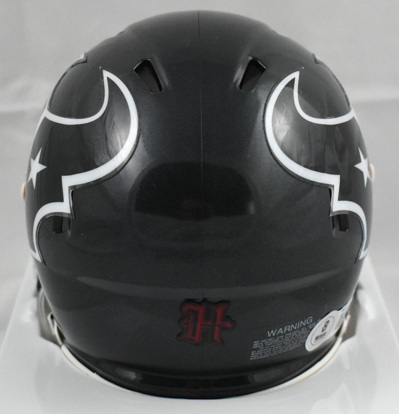 David Montgomery Signed Houston Texans Speed Mini Helmet