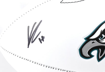 Kenneth Gainwell Signed Philadelphia Eagles Logo Football - SB Champs