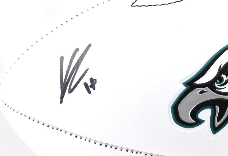 Kenneth Gainwell Signed Philadelphia Eagles Logo Football - SB Champs