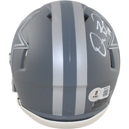 Dez Bryant Dallas Cowboys Signed Slate Mini Helmet (Beckett Witnessed)