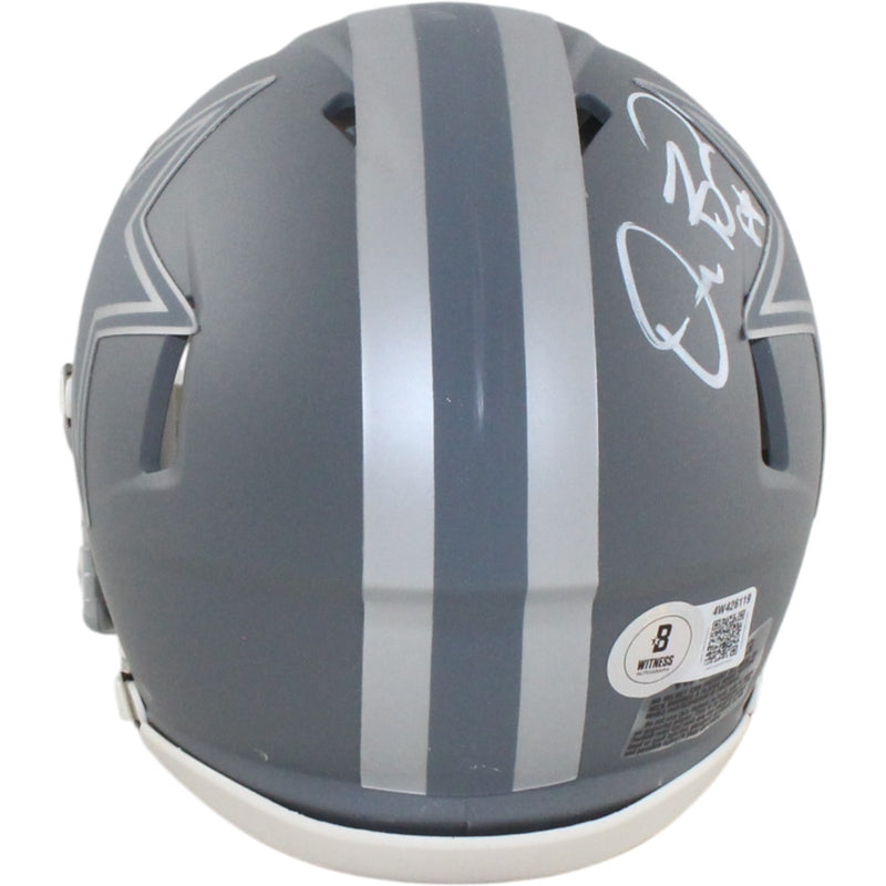 Dez Bryant Dallas Cowboys Signed Slate Mini Helmet (Beckett Witnessed)