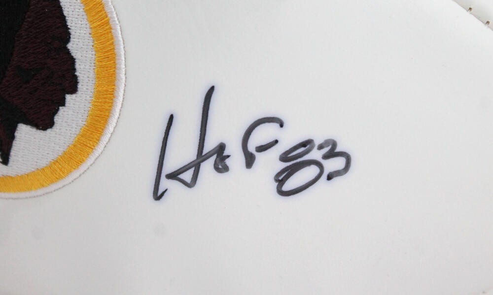 Bobby Mitchell Autographed Washington Redskins Logo Football