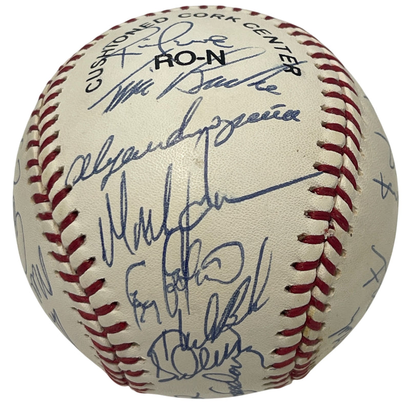 1991 New York Mets Team Signed Official National League Baseball JSA LOA