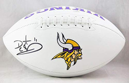 Daunte Culpepper Autographed Minnesota Vikings Black Logo Football
