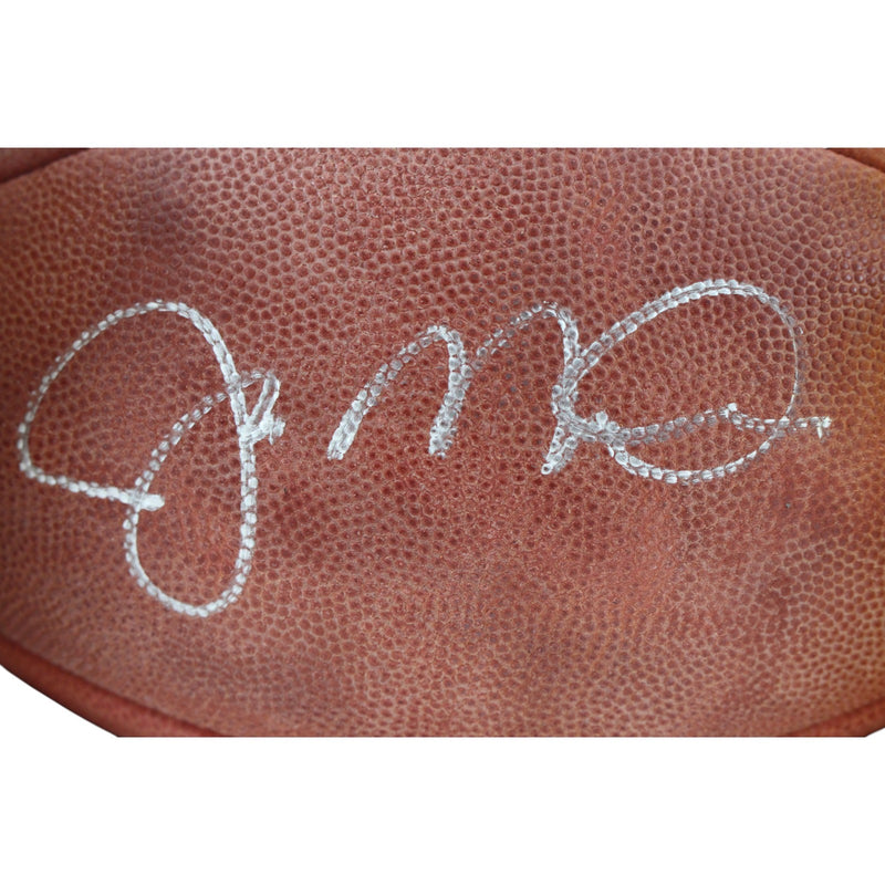 Joe Montana Signed San Francisco 49ers NFL Wilson Full-Size Football