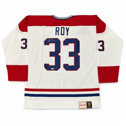 Patrick Roy Signed Montreal Canadiens Mitchell & Ness Jersey