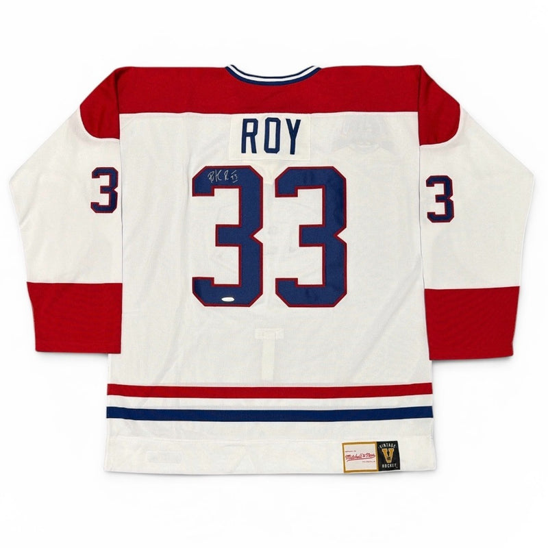 Patrick Roy Signed Montreal Canadiens Mitchell & Ness Jersey