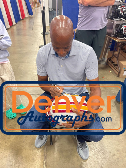 Darrell Green Signed Washington Redskins Full Size Replica Helmet HOF
