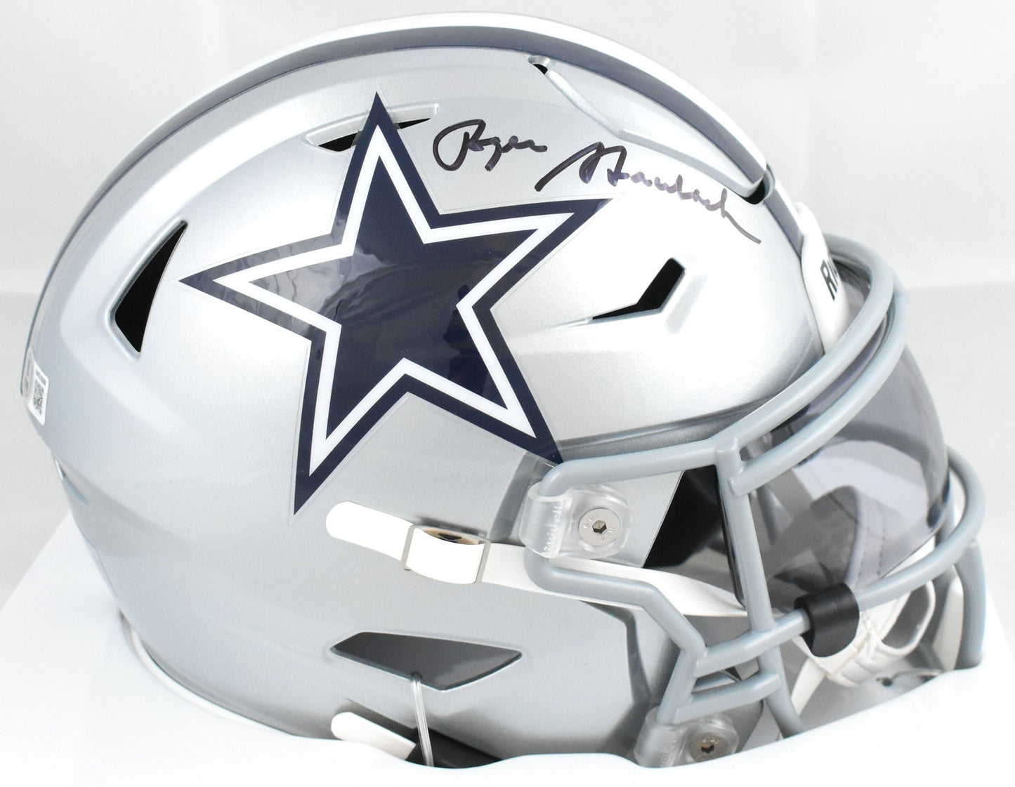 Roger Staubach Signed Dallas Cowboys Mid-Size SpeedFlex Helmet