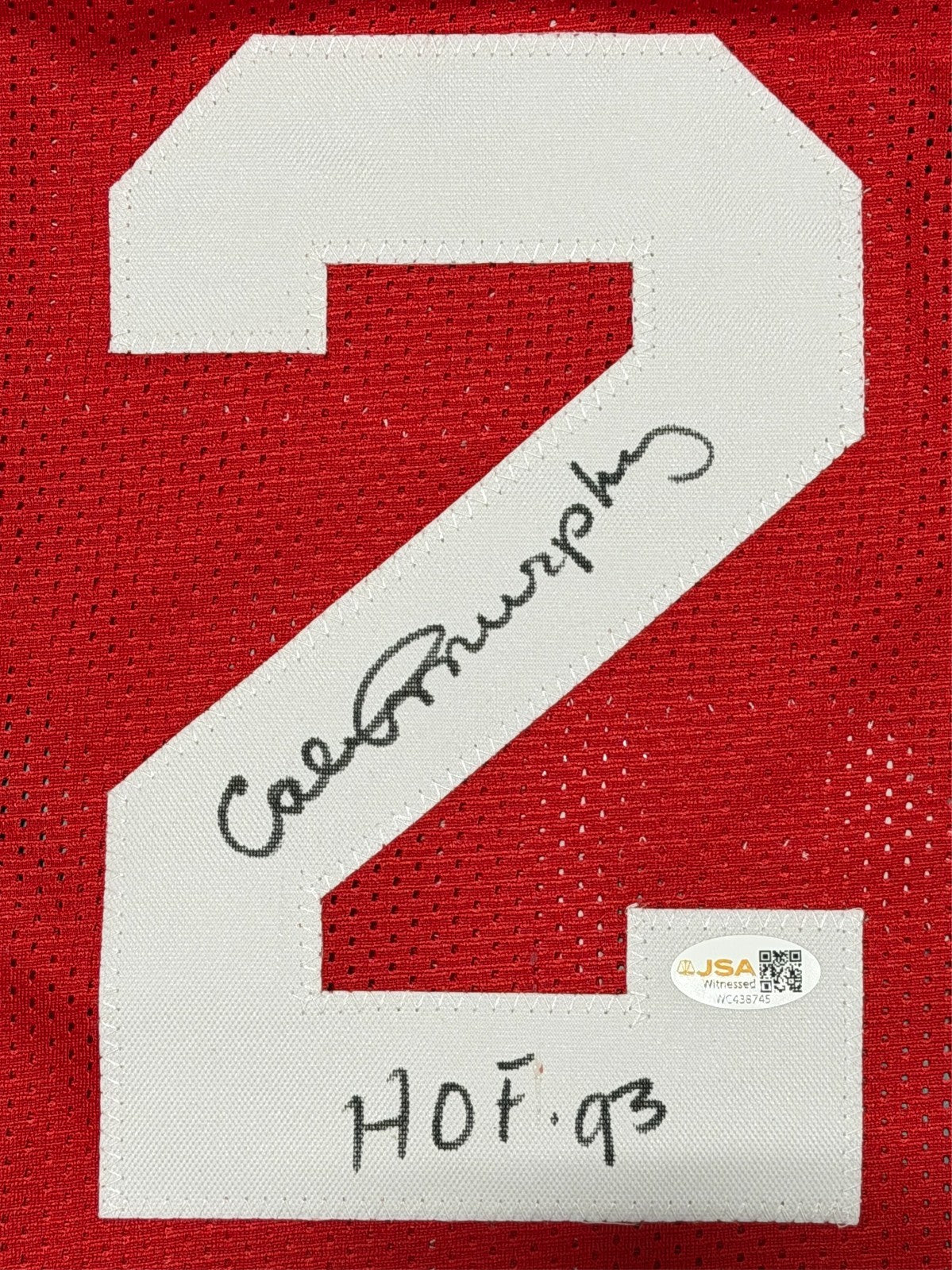 Calvin Murphy Signed Houston Rockets Custom Jersey