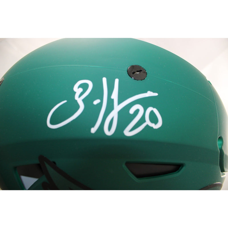 Brian Dawkins Signed Philadelphia Eagles Speedflex Rave Helmet