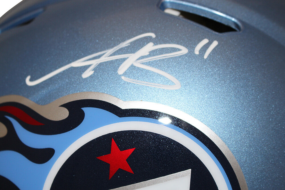 AJ Brown Signed Tennessee Titans Authentic Flash Speed Full Size Helmet