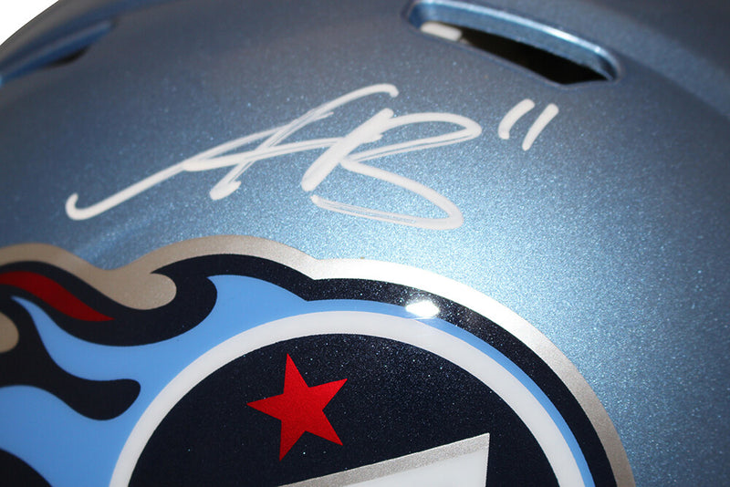 AJ Brown Signed Tennessee Titans Authentic Flash Speed Full Size Helmet