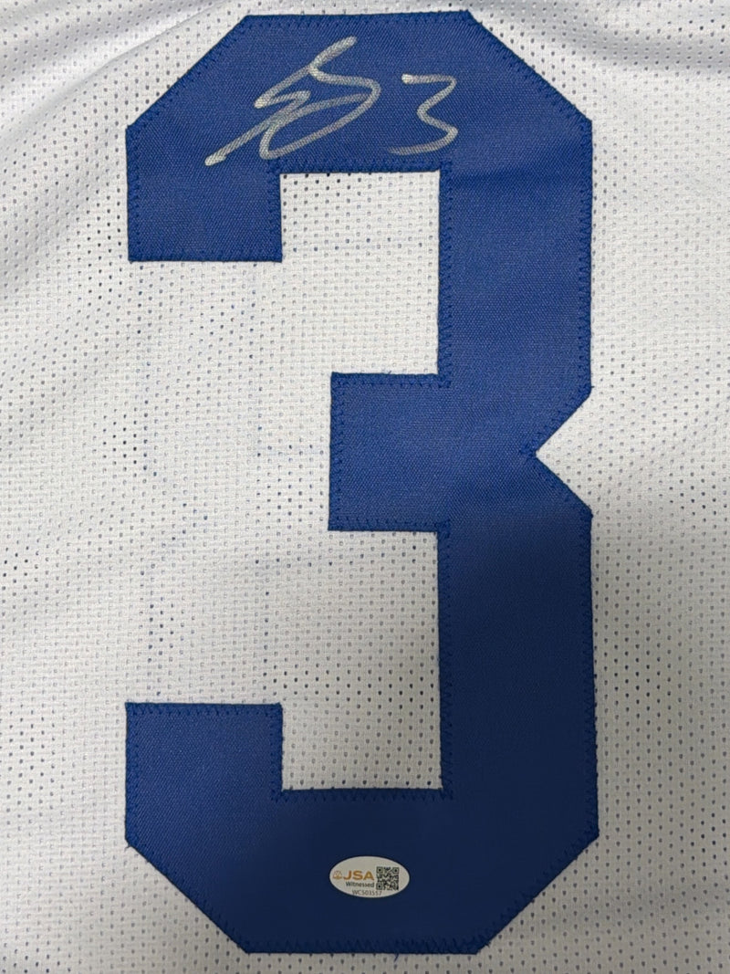 George Pickens Signed Dallas Cowboys Custom Jersey