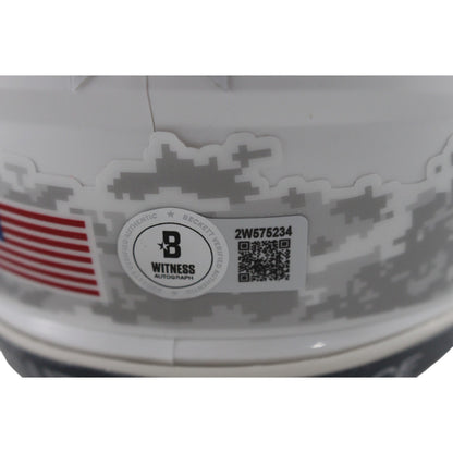 Sam LaPorta Signed Detroit Lions 2024 Salute to Service Mini Helmet Beckett
