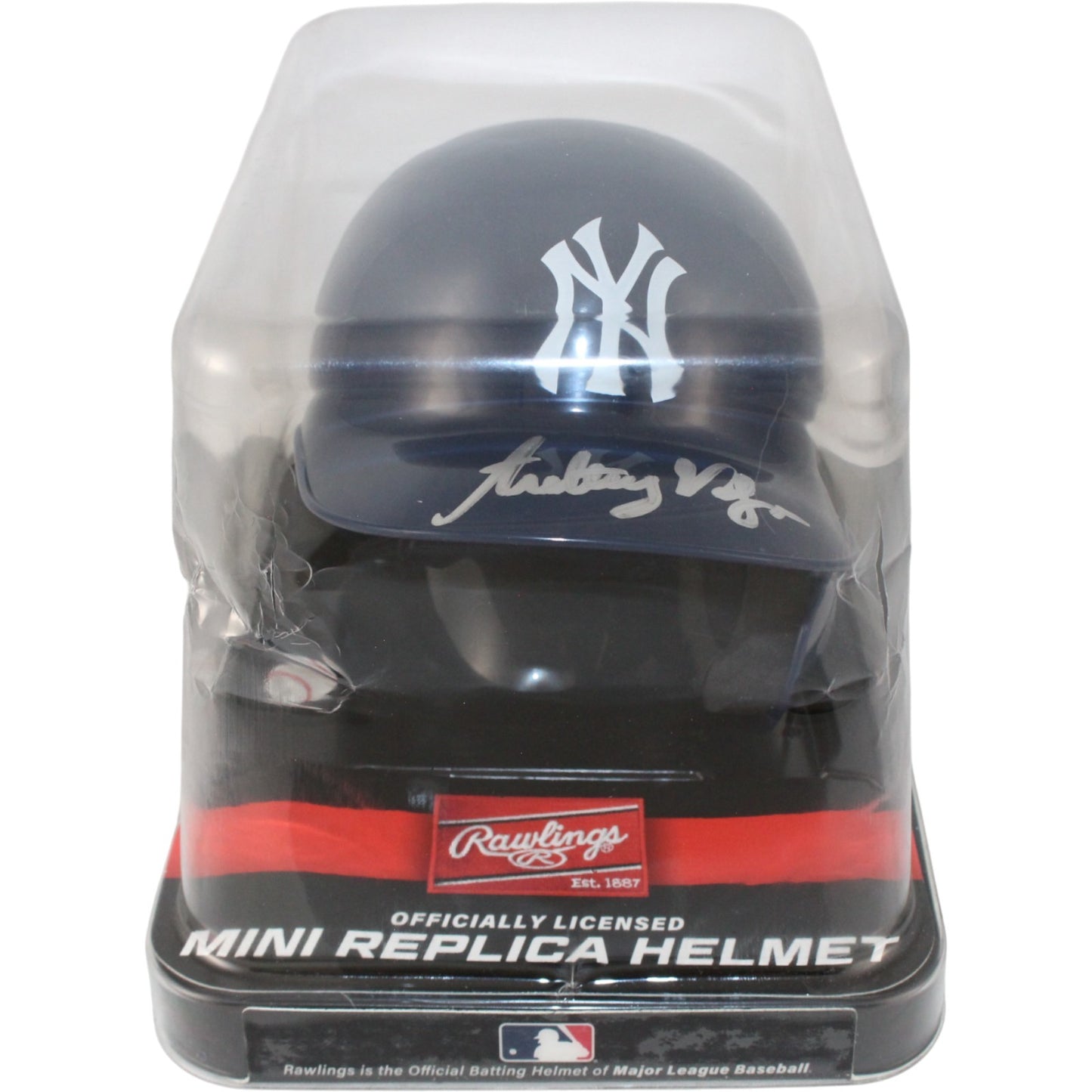 Anthony Volpe New York Yankees Signed Rawlings Mini Batting Helmet
