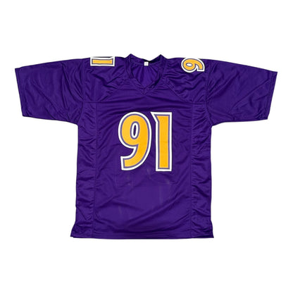 Trey Hendrickson Signed Baltimore Ravens Custom Jersey