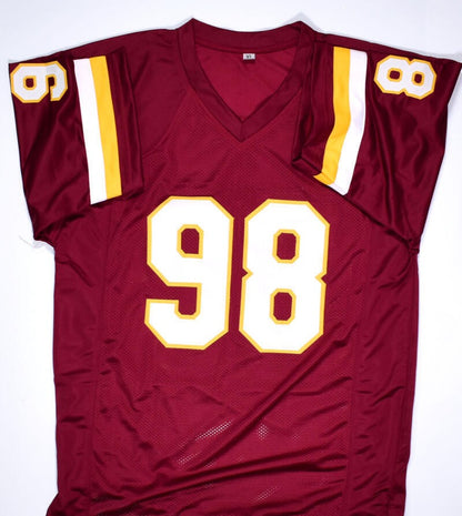 Brian Orakpo Autographed Maroon Custom Football Jersey