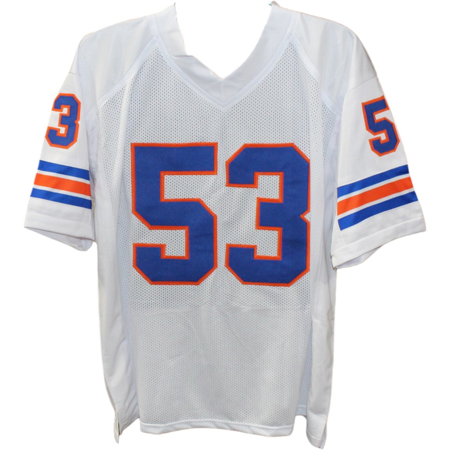 Randy Gradishar Signed Pro Style White Football Jersey