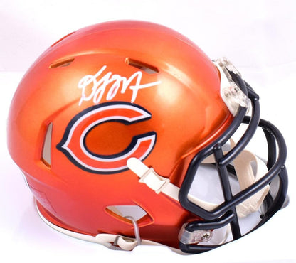 DJ Moore Signed Chicago Bears Flash Speed Mini Helmet