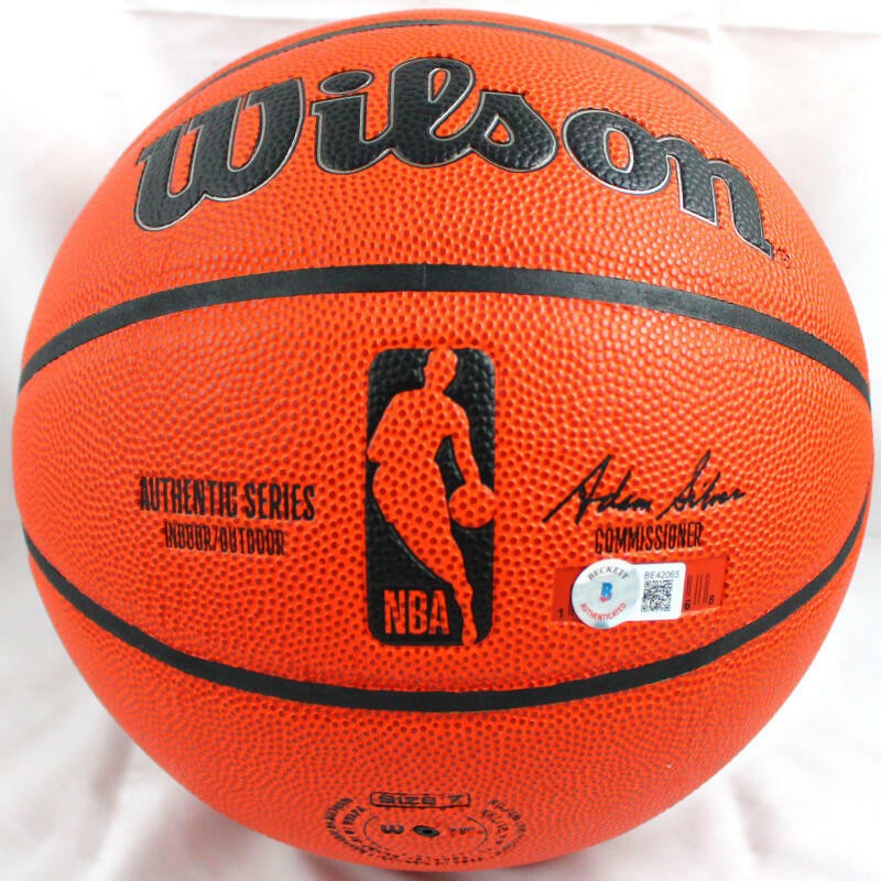 Shawn Kemp, Xavier McDaniel & Detlef Schrempf Signed Wilson NBA Basketball