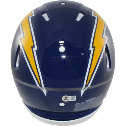 Keenan Allen Los Angeles Chargers Autographed Full Size Authentic Helmet
