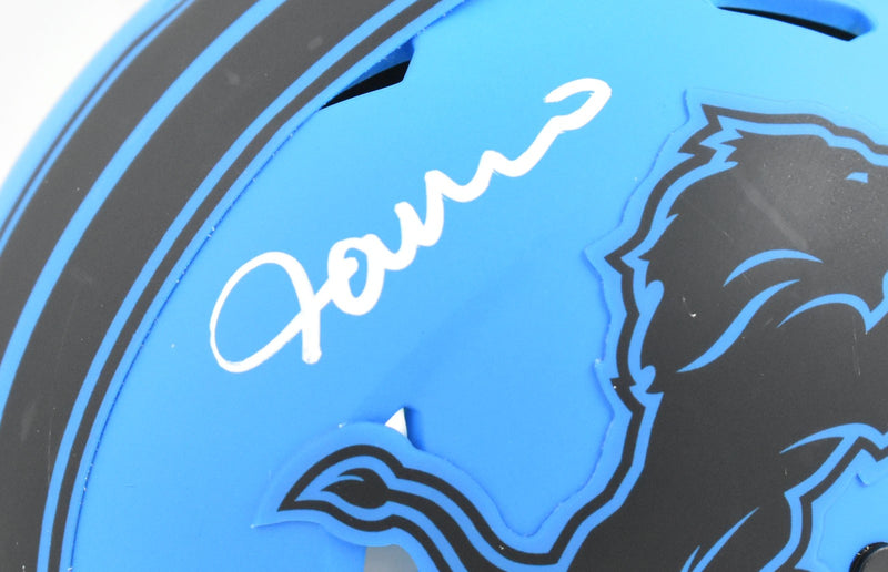 Jameson Williams Signed Detroit Lions Rave Speed Mini Helmet