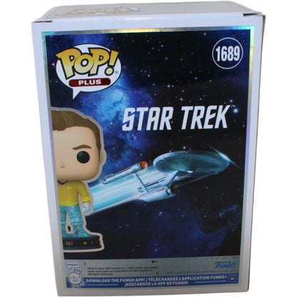William Shatner Signed Star Trek Captain Kirk Glitter Funko Pop! #1689
