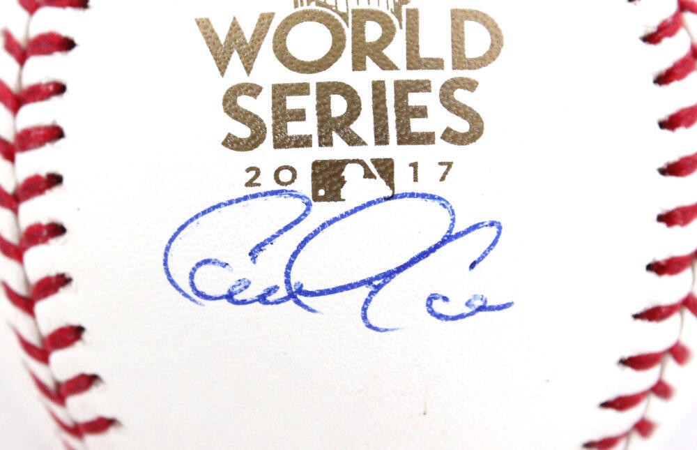Carlos Correa Signed 2017 World Series Rawlings Baseball