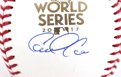 Carlos Correa Signed 2017 World Series Rawlings Baseball