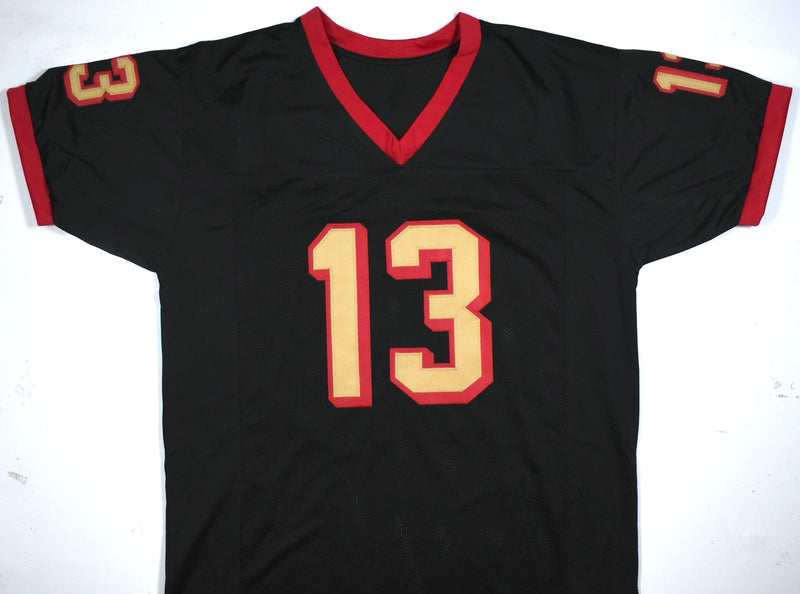 Kurt Warner Autographed Iowa Barnstormers Custom Black Jersey