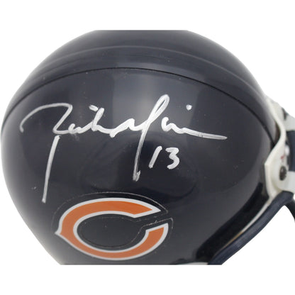 Rick Mirer Signed Chicago Bears VSR4 Replica Mini Helmet