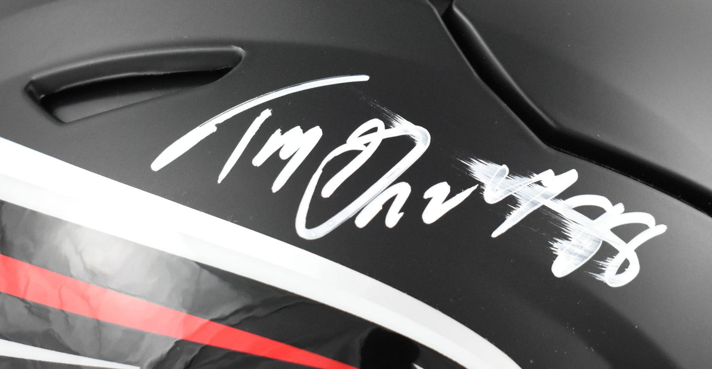 Tony Gonzalez Signed Atlanta Falcons Riddell Full Size Speedflex Helmet