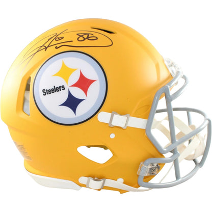Hines Ward Autographed Pittsburgh Steelers 2025 Alternate Proline Helmet