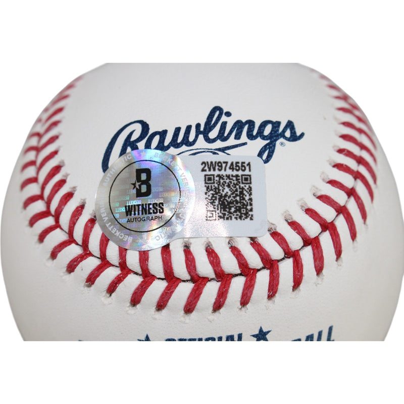 David Ortiz Autographed Boston Red Sox Baseball (HOF 22 Inscription)