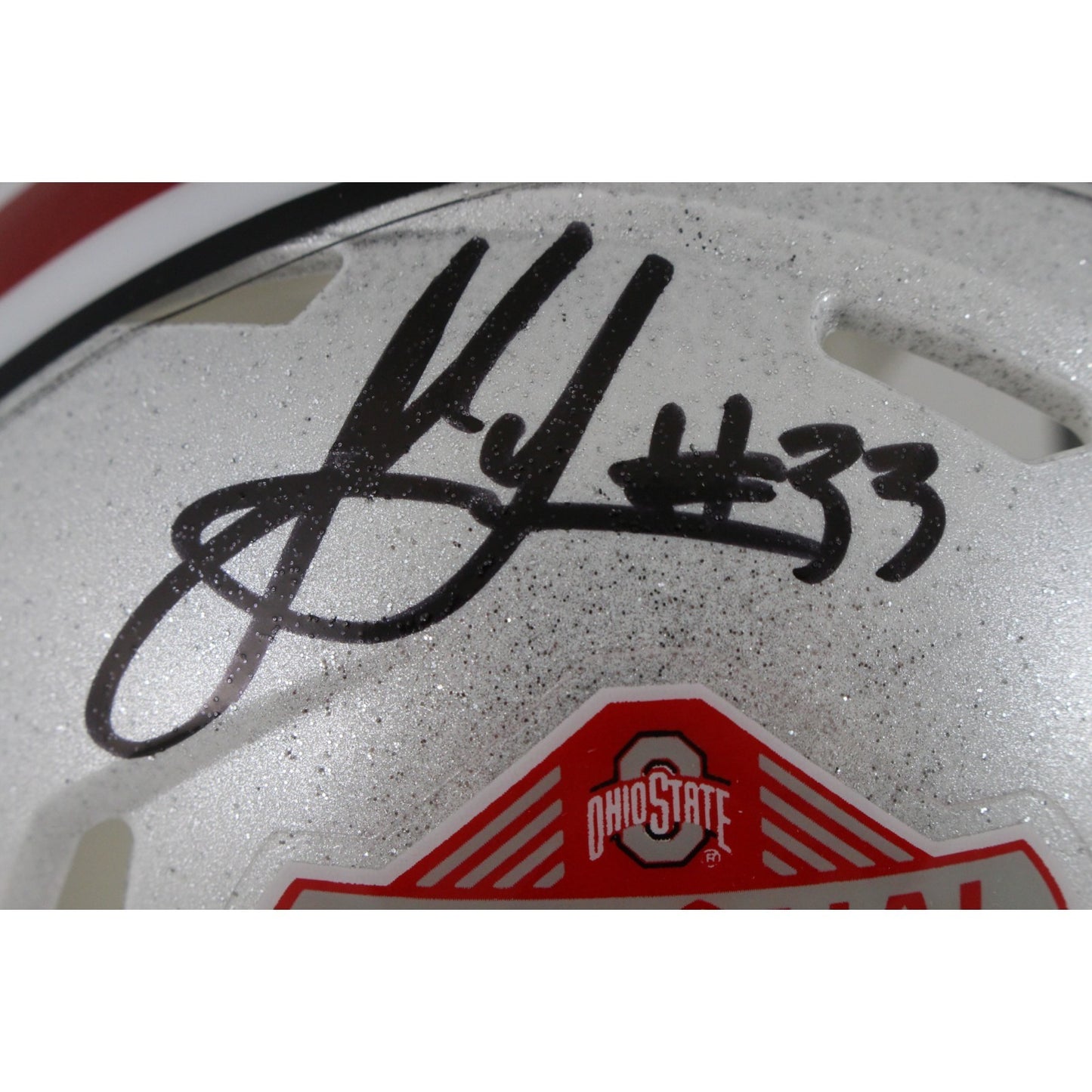 Jack Sawyer Signed Ohio State Buckeyes 2024 National Champs Mini Helmet