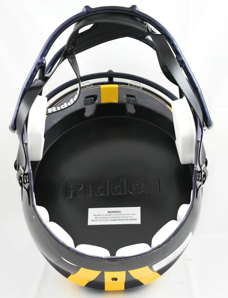 Taco Charlton Autographed Michigan Wolverines Full Size Speed Helmet