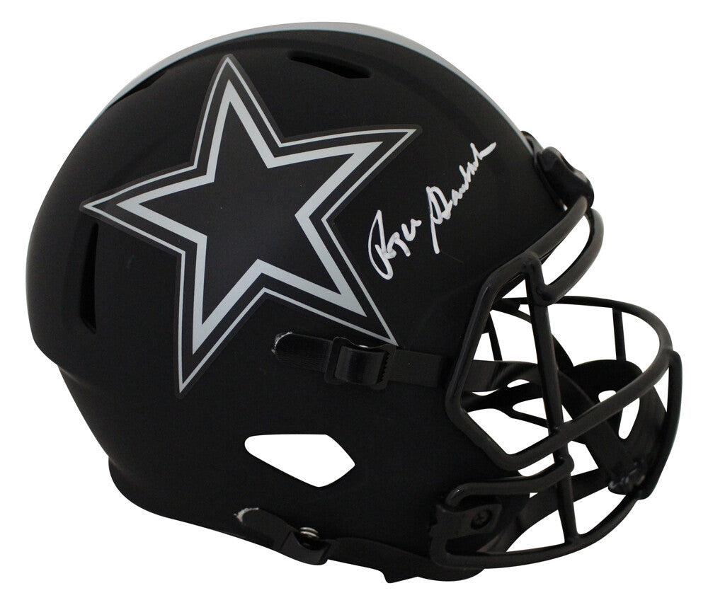 Roger Staubach Dallas Cowboys Autographed Full Size Eclipse Replica Helmet