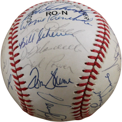 Cincinnati Reds 1984 Team Signed Multi-Signature NL Baseball Beckett LOA